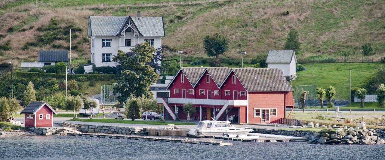 Grandane Feriehus Strangfjordens Kültér fotó