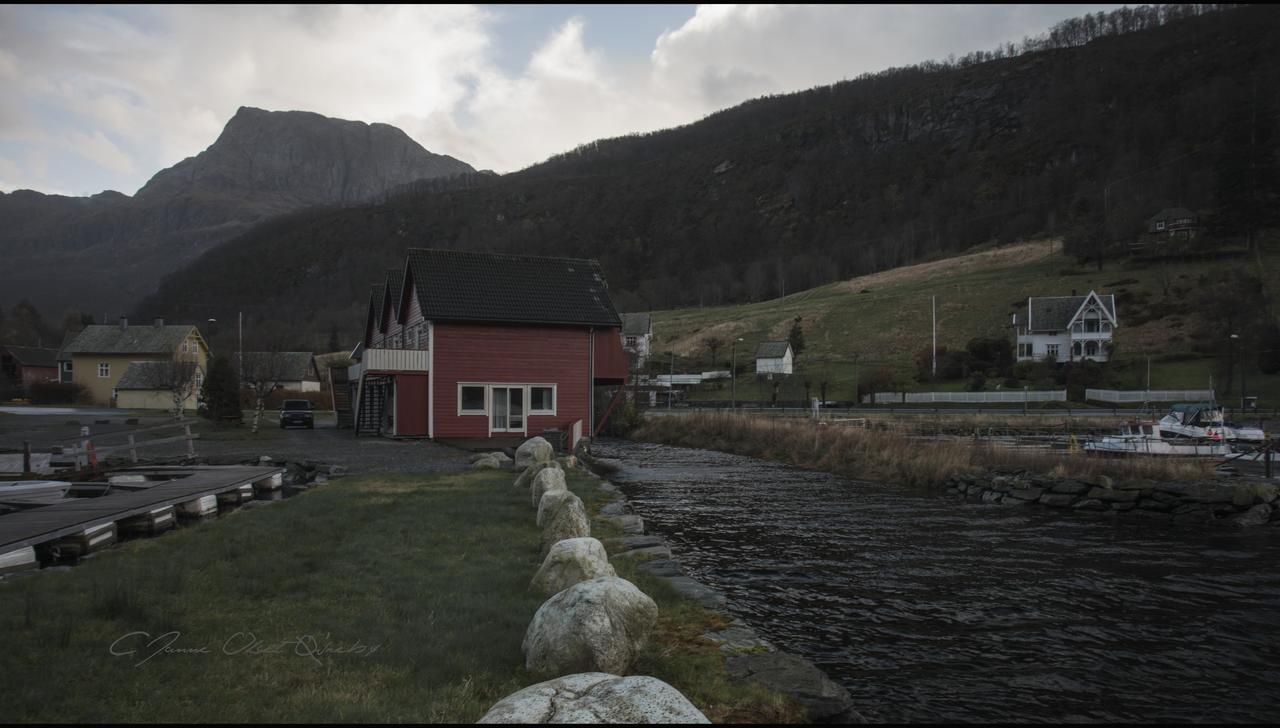 Grandane Feriehus Strangfjordens Kültér fotó